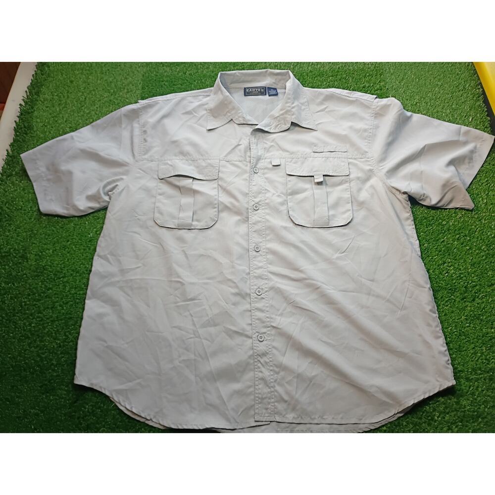 Discover this fantastic Canyon Creek Men's 2XL Polyester Fishing Shirt!